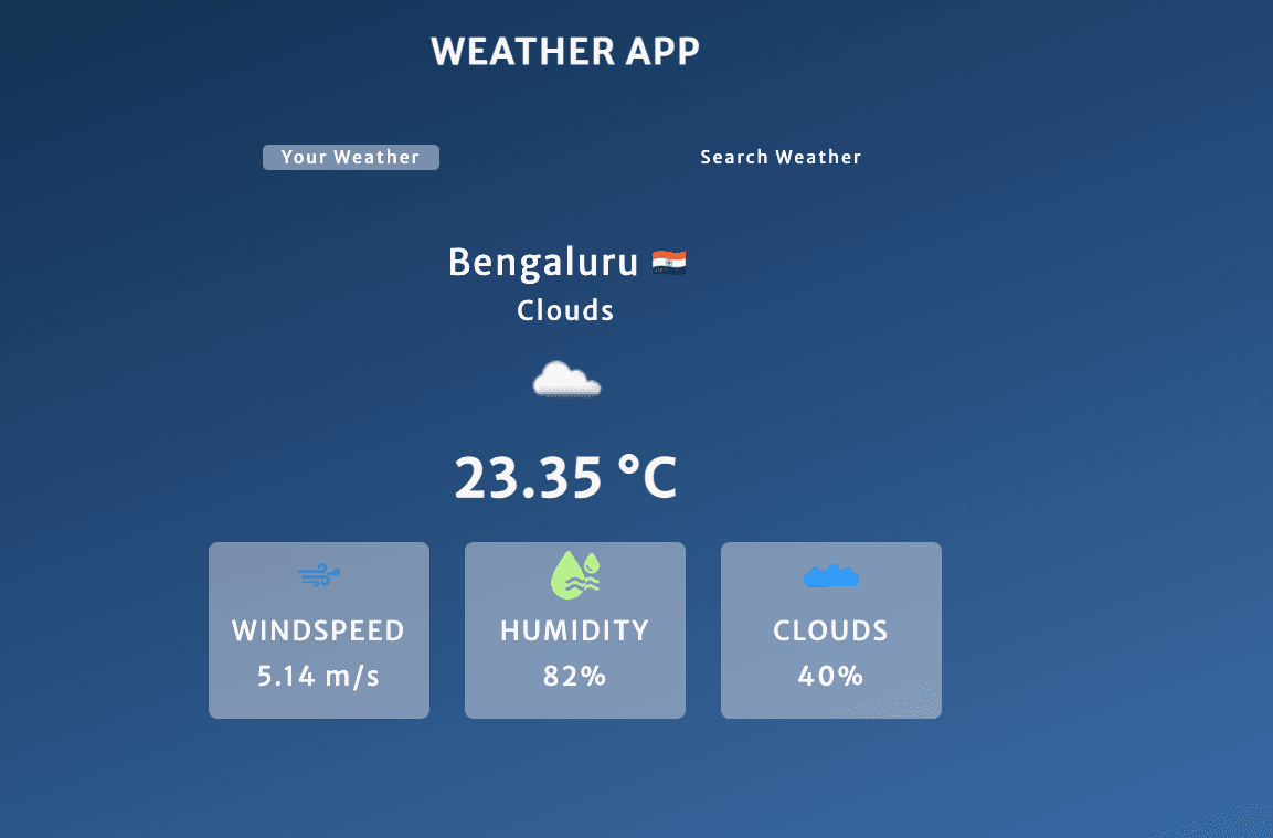 Weather App